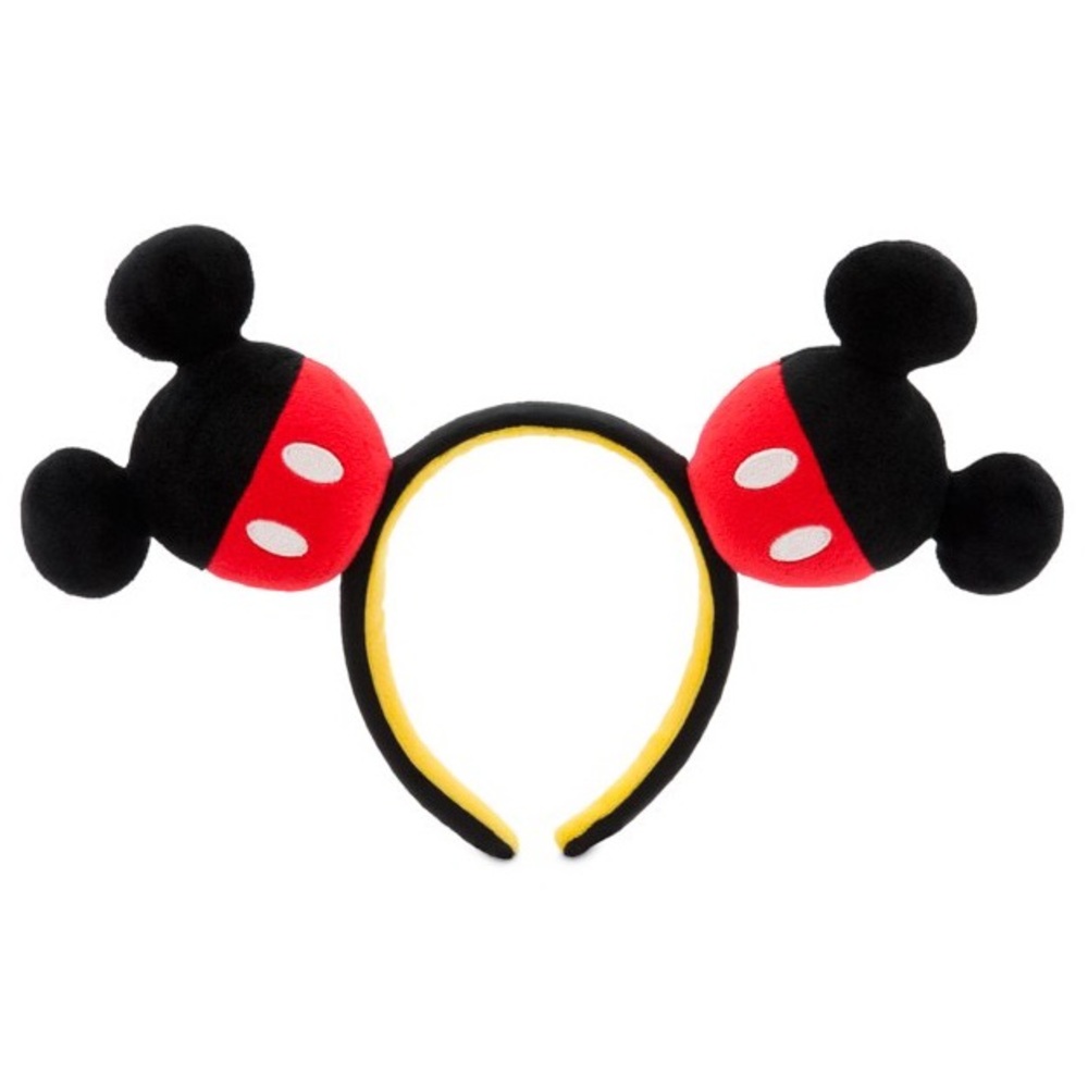 Mickey Mouse Plus Padded Ears Headband Tsum Tsum Disney Disneyland NWT NEW